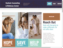 Tablet Screenshot of keyholecounseling.com